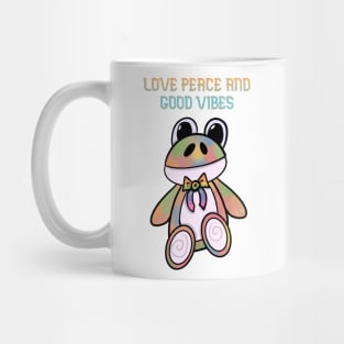 love, peace and good vibes Mug